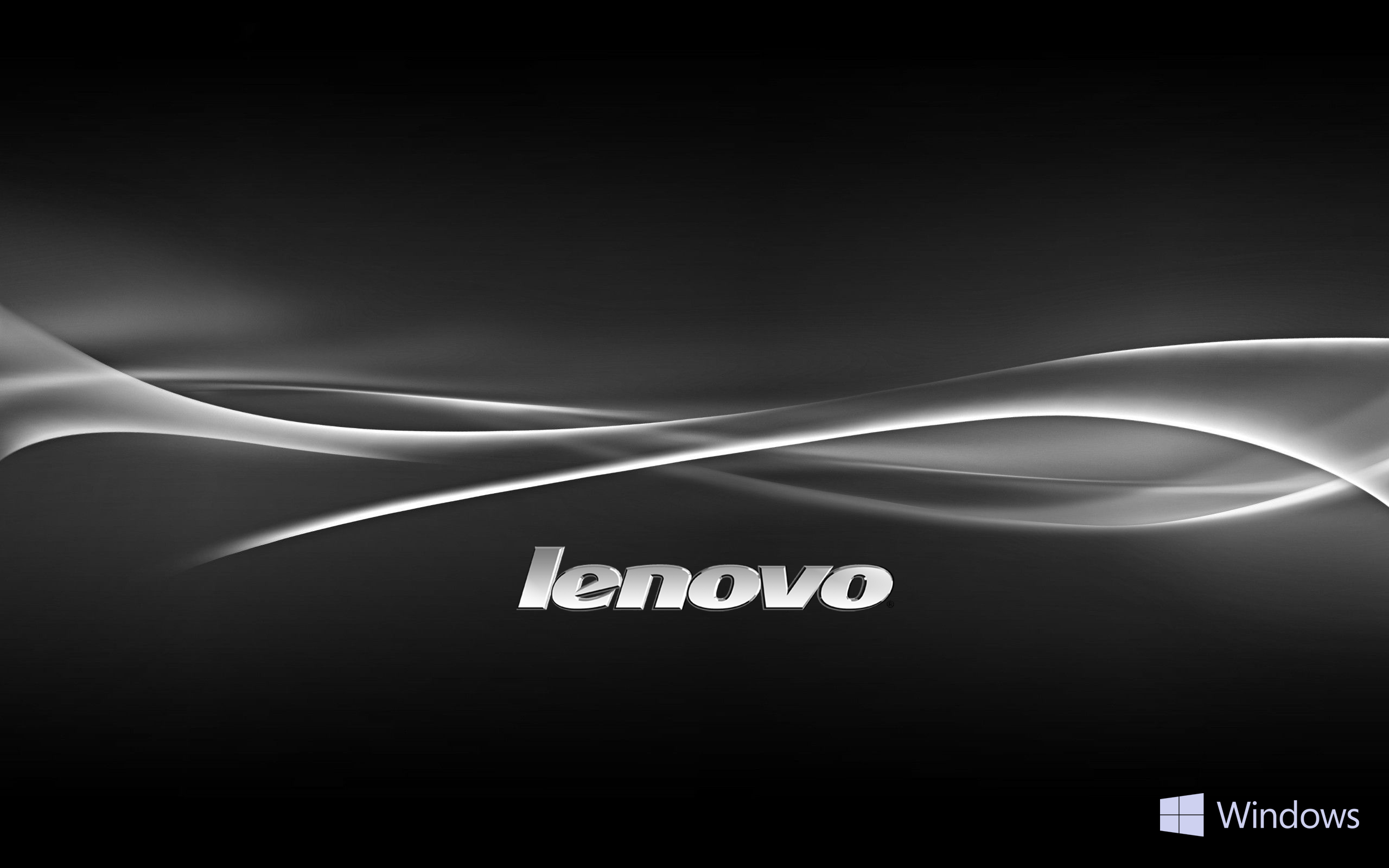 Logo Lenovo onde verdi, 1366x768 720p, Laptop