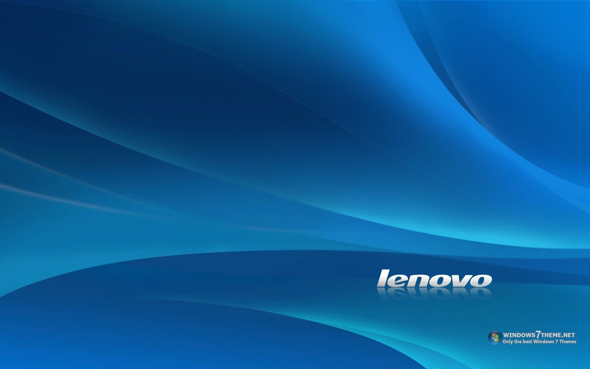 Logo Lenovo linee blu astratte, 1920x1200 Full HD+, PC Desktop