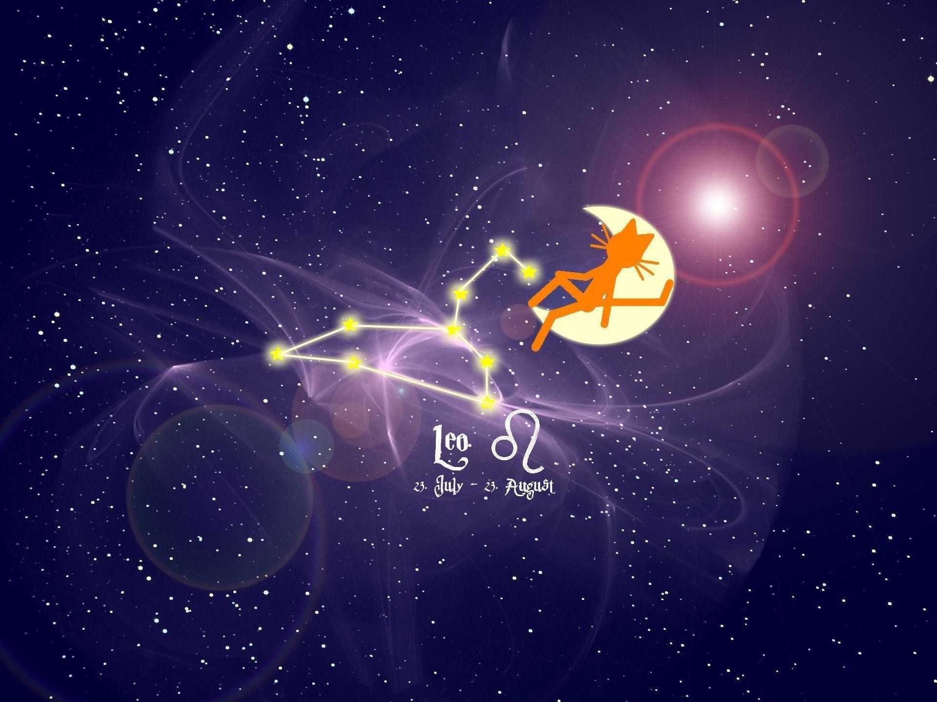 Costellazione Leone zodiaco stellato, 1920x1440 Full HD+, Laptop