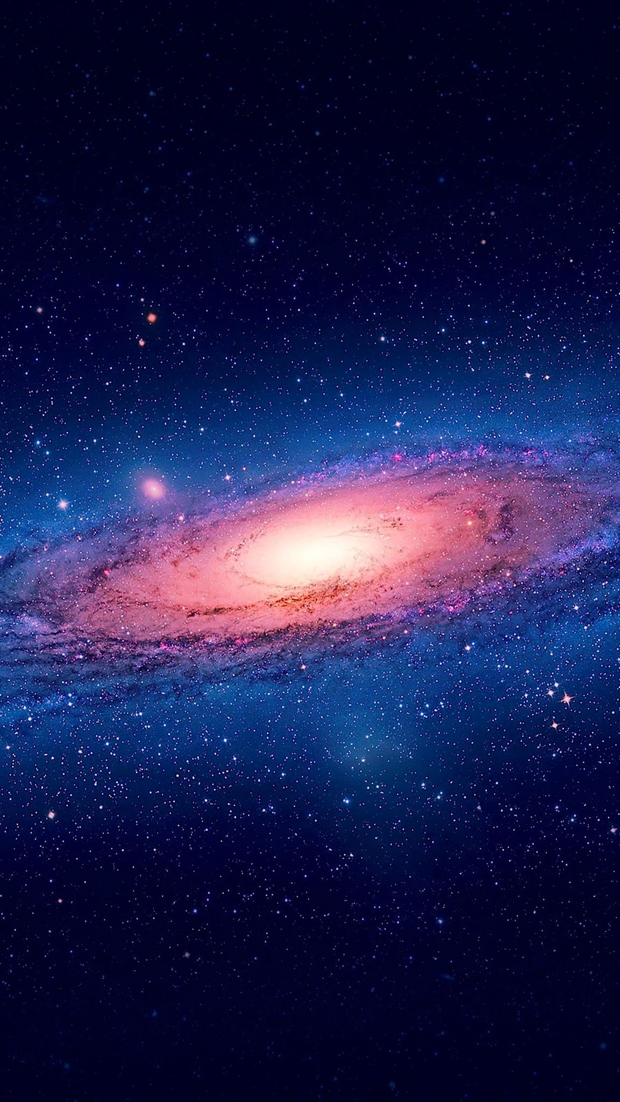 Galassia spirale nello spazio, 1242x2208 Verticale, Telefono