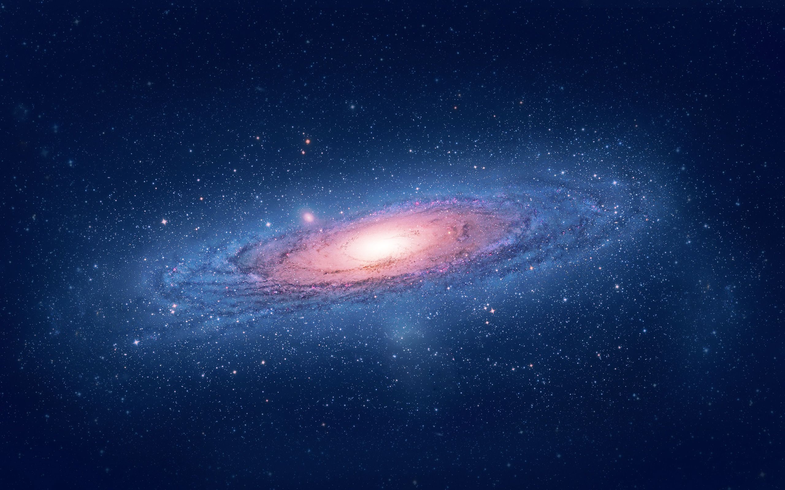Galassia a spirale blu, 2560x1600 2K+, Laptop