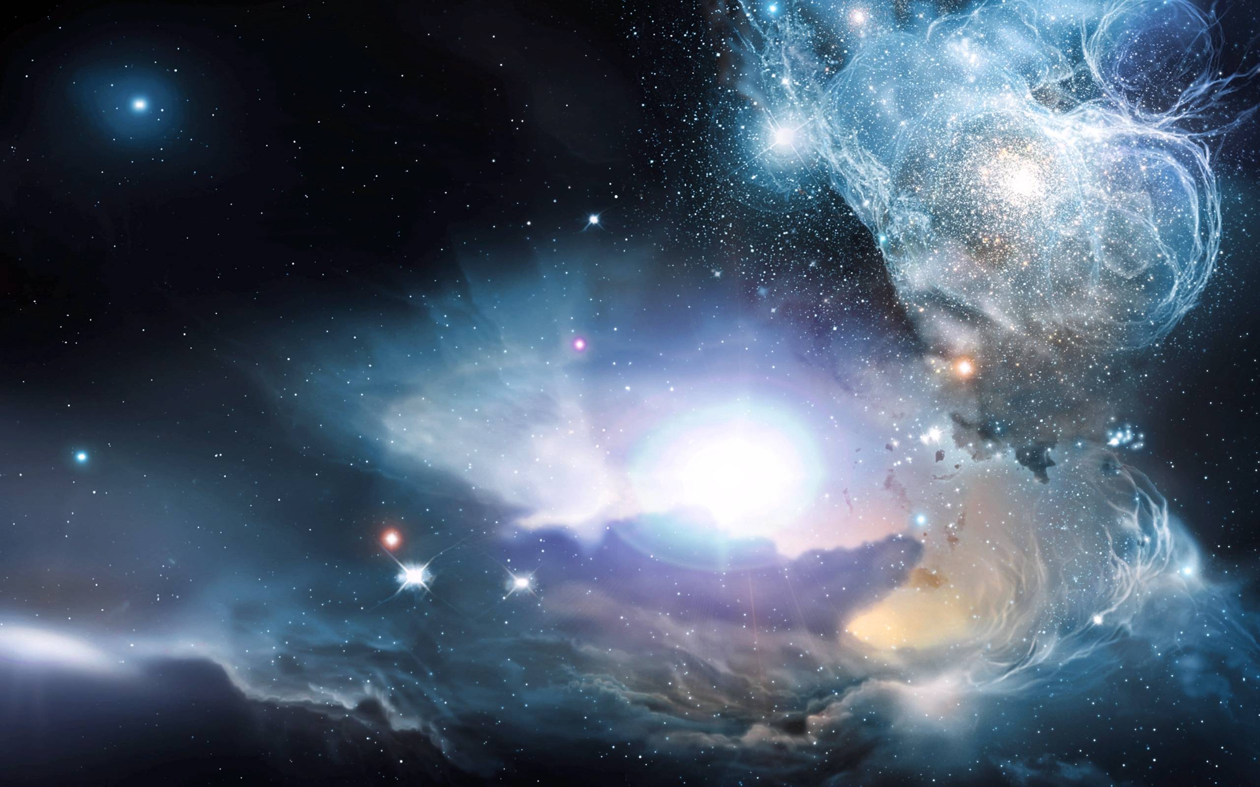 Galassia spirale blu spazio, 1920x1080 1080p, Desktop