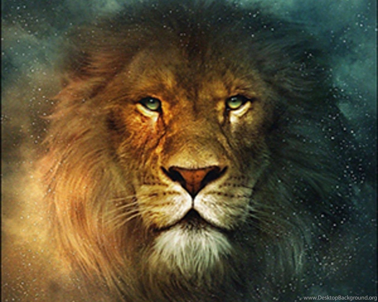 Leone volto ritratto artistico, 1280x1024 HD, Desktop