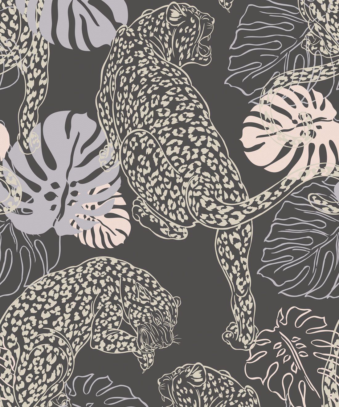 Leopardo su sfondo nero, 3840x2160 4K, Desktop 4K