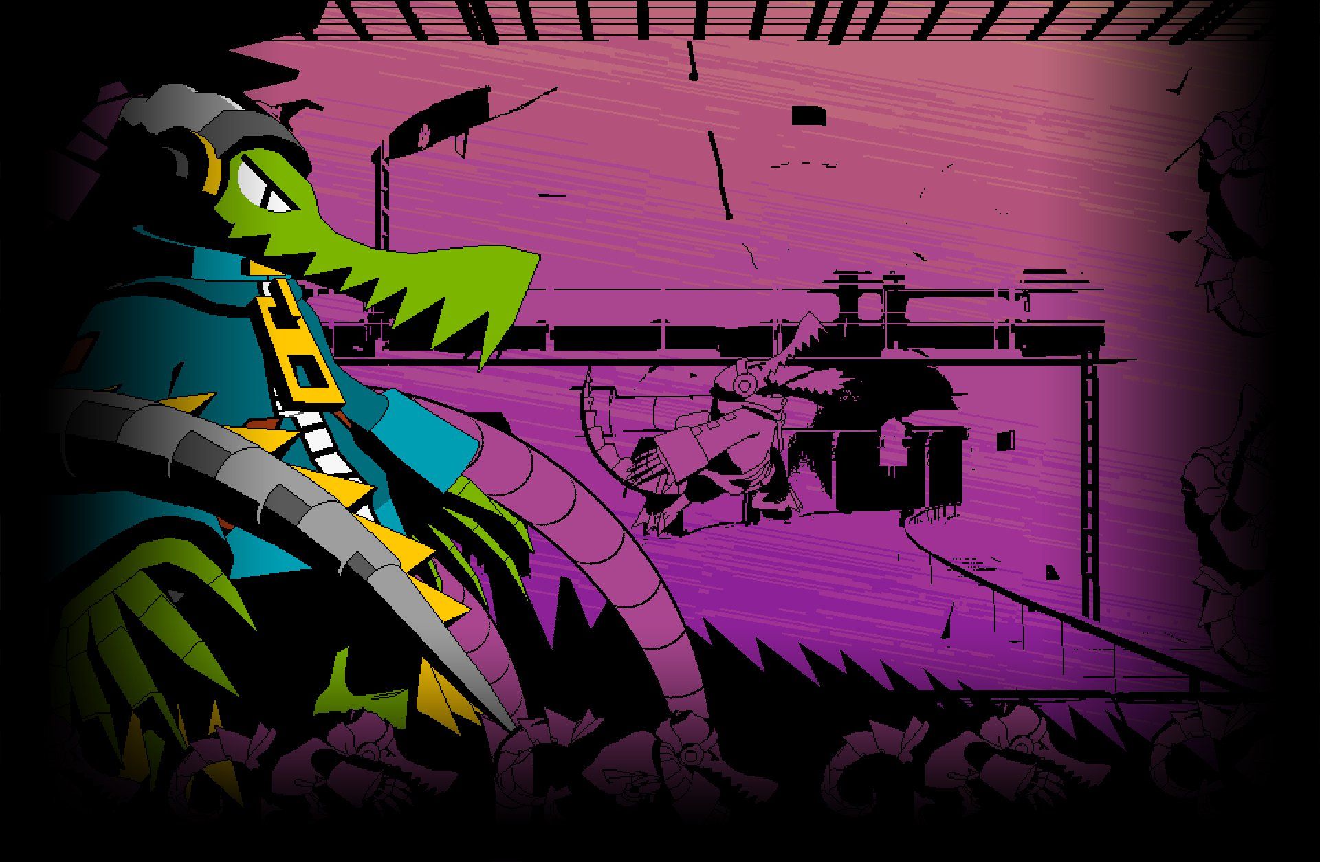 Lethal League personaggio coccodrillo, 1920x1254 Full HD+, iMac