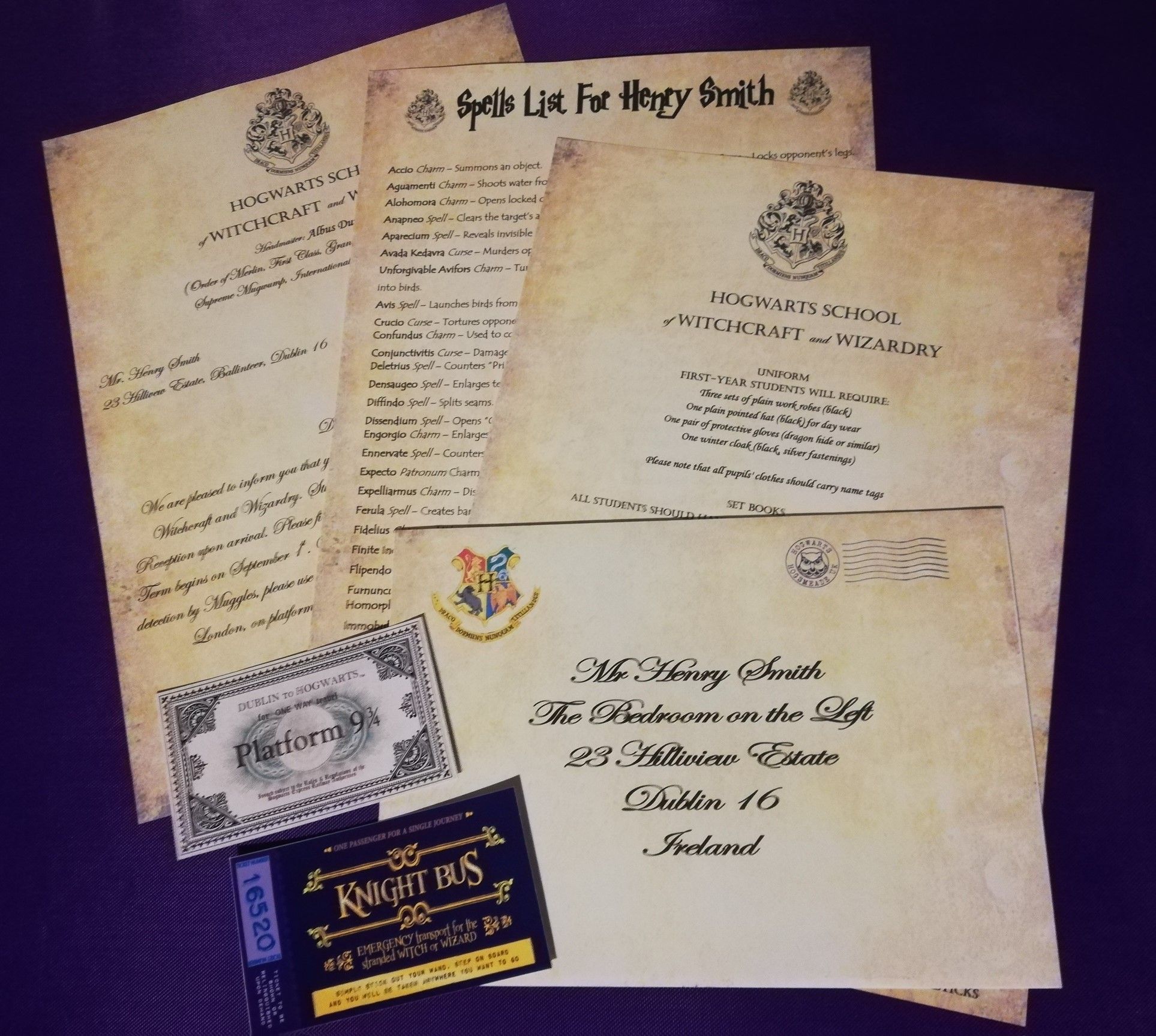 Busta Lettera di Hogwarts, 1024x768 HD, PC