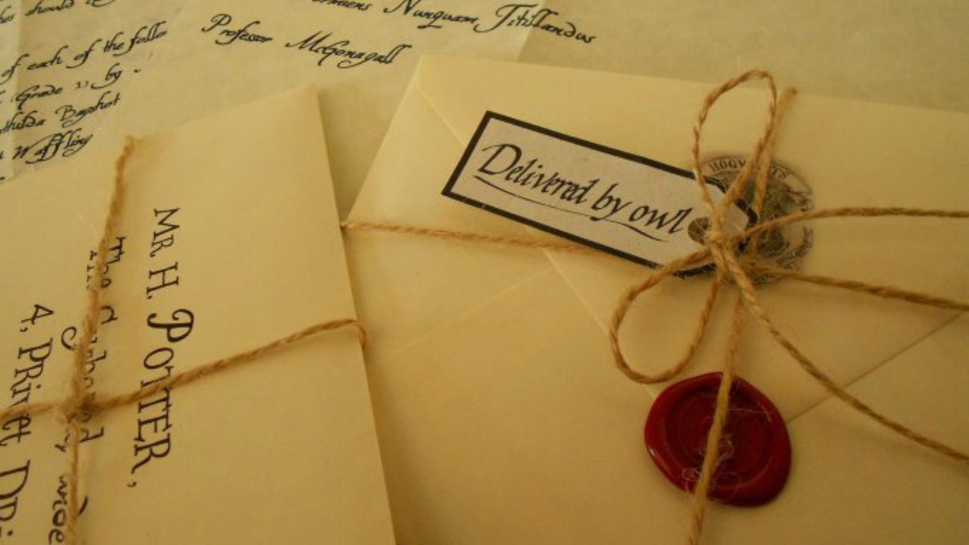 Lettera di Hogwarts Harry Potter, scuola di magia, 1920x1080 Full HD 1080p, Desktop