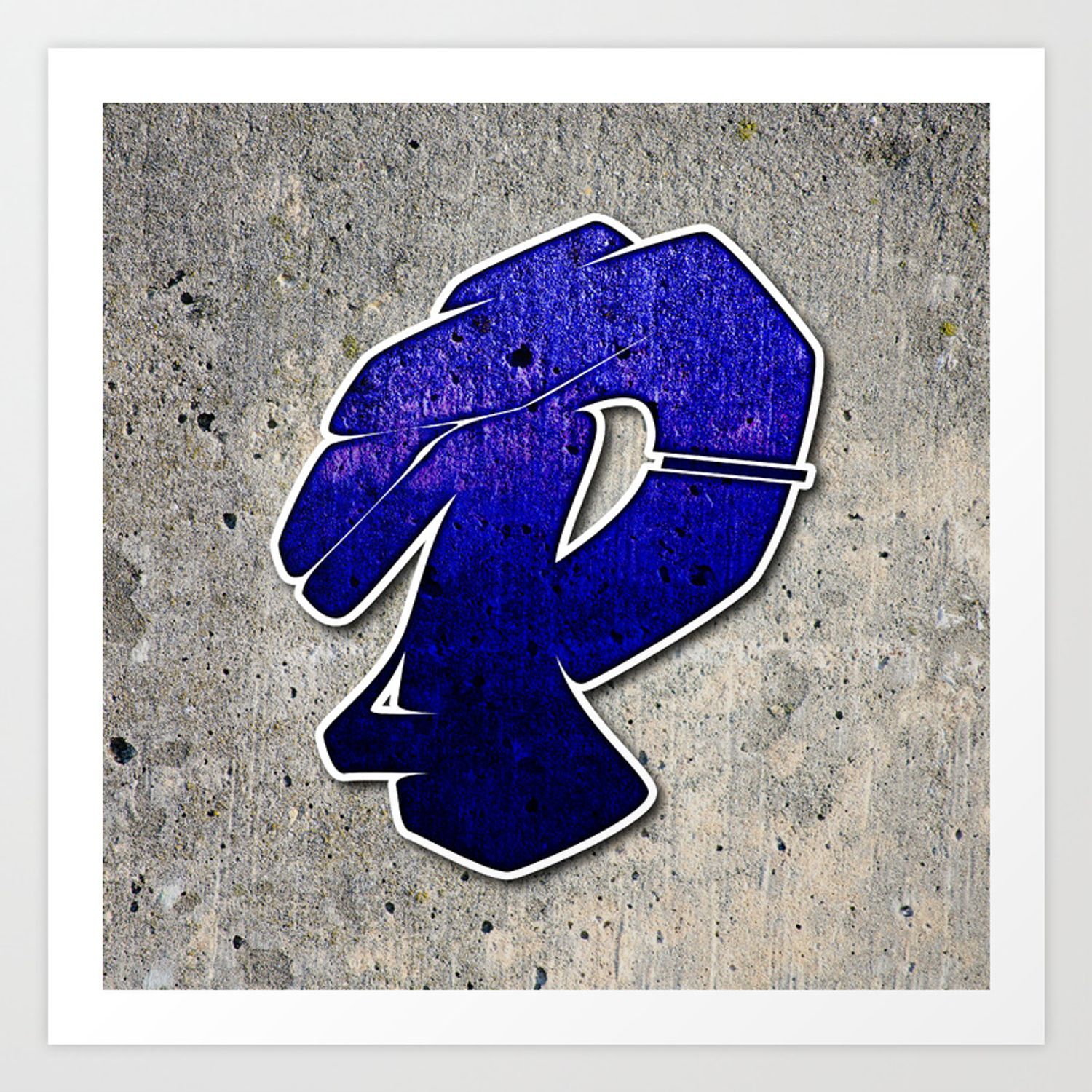 Lettera P disegno puntinismo, 1200x1200 HD, Desktop