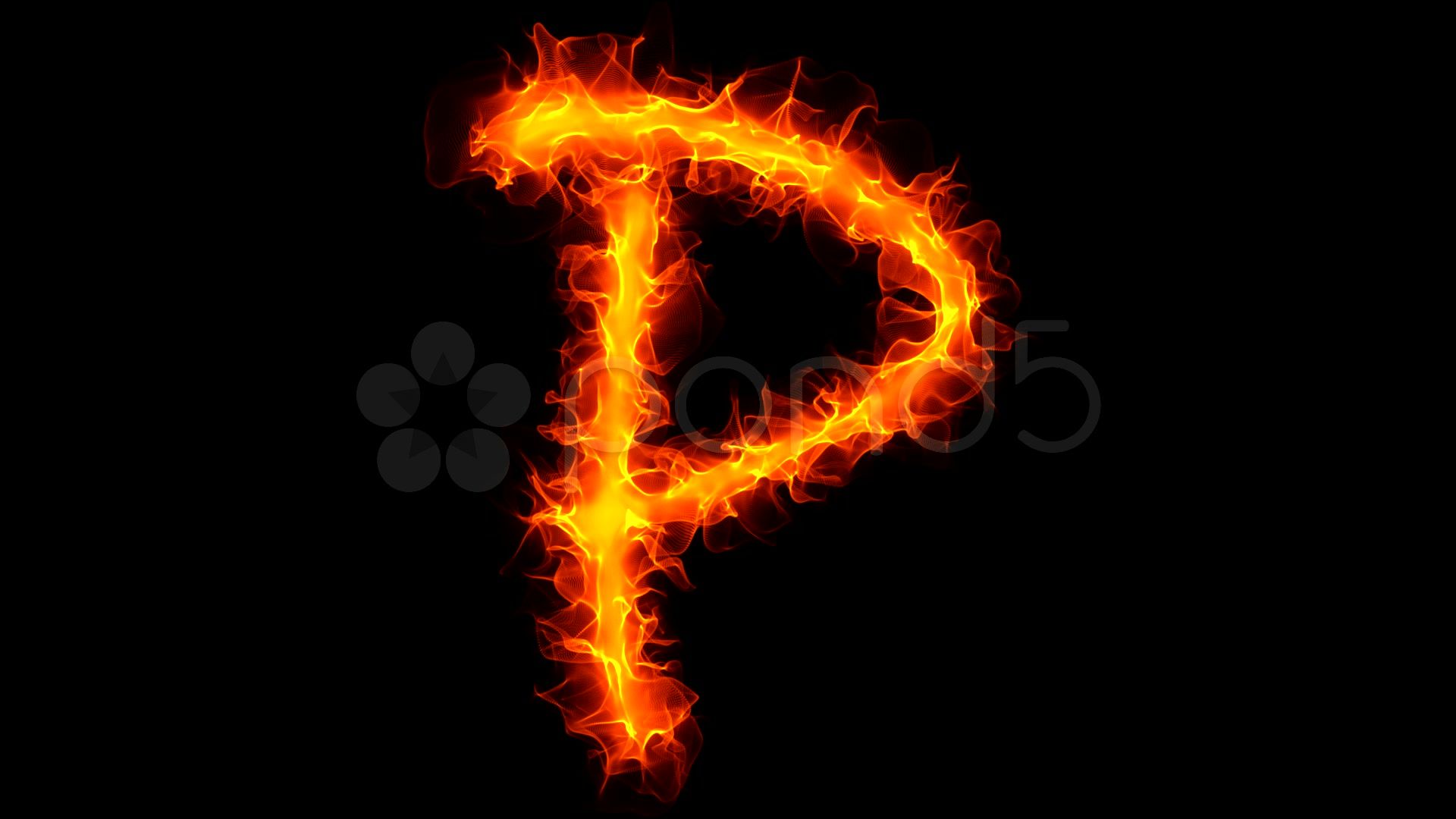 Lettera P stile logo supereroe, 1920x1080 Full HD, PC Desktop
