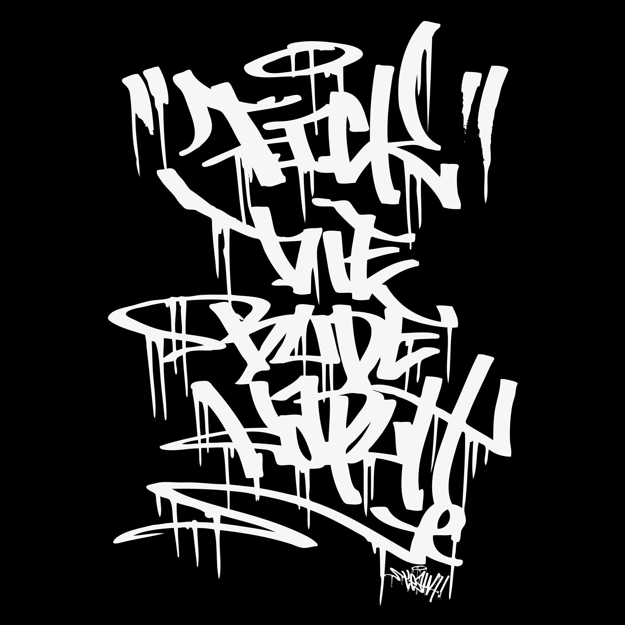 Alfabeto graffiti lettere blu, 1521x2400 Verticale, Telefono