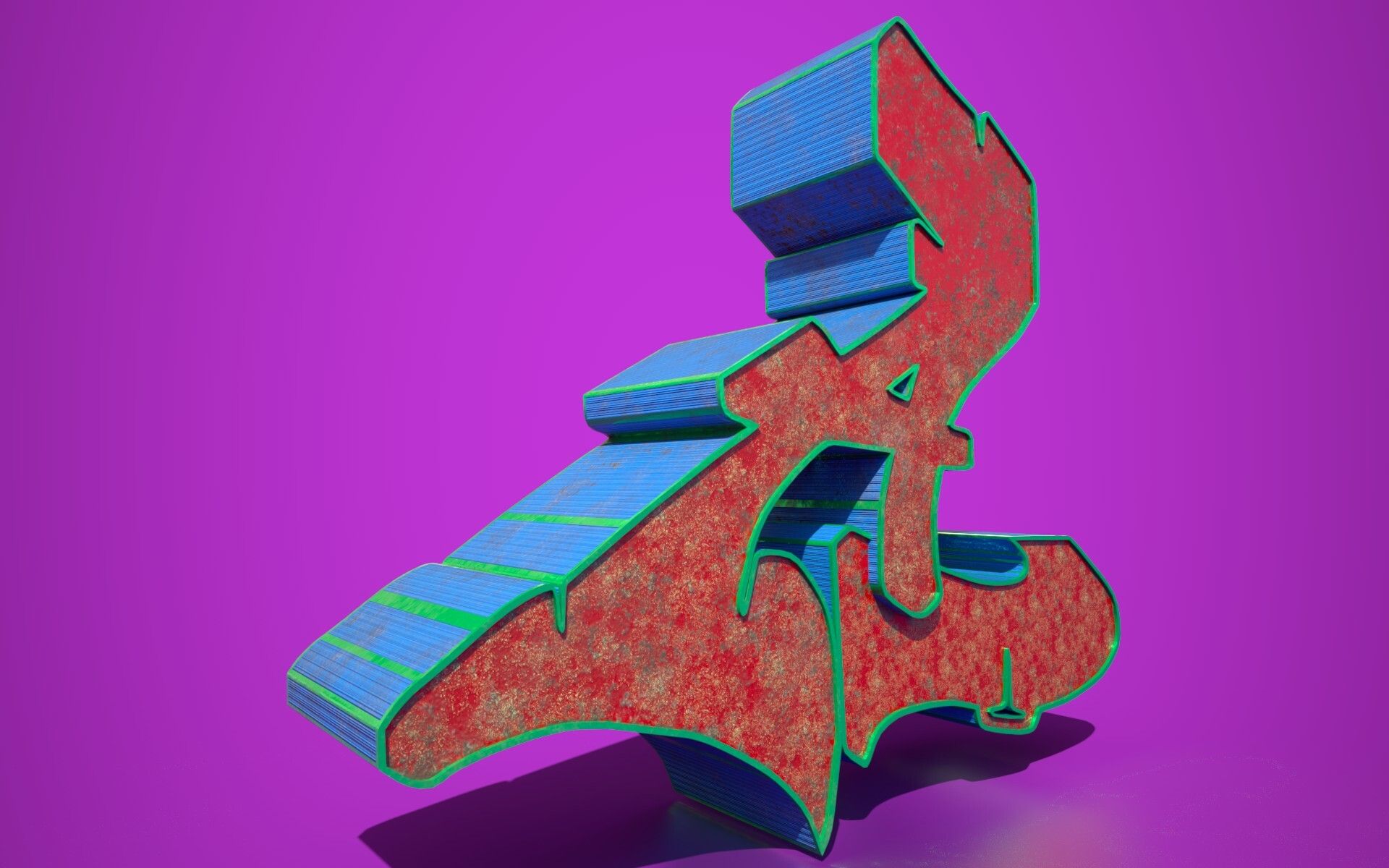 Lettera S graffiti colorata, 1280x720 720p, PC