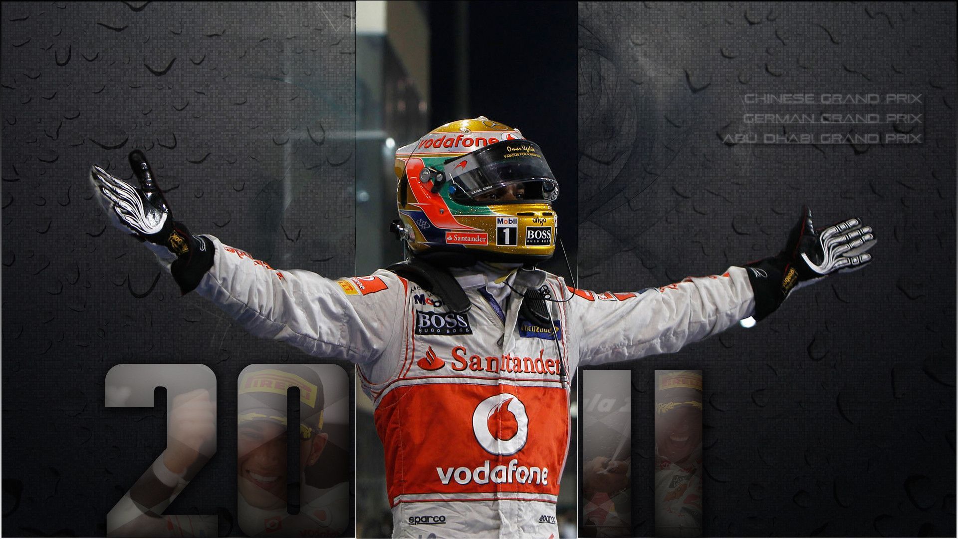 Lewis Hamilton pilota F1, 1920x1080 Full HD, Desktop