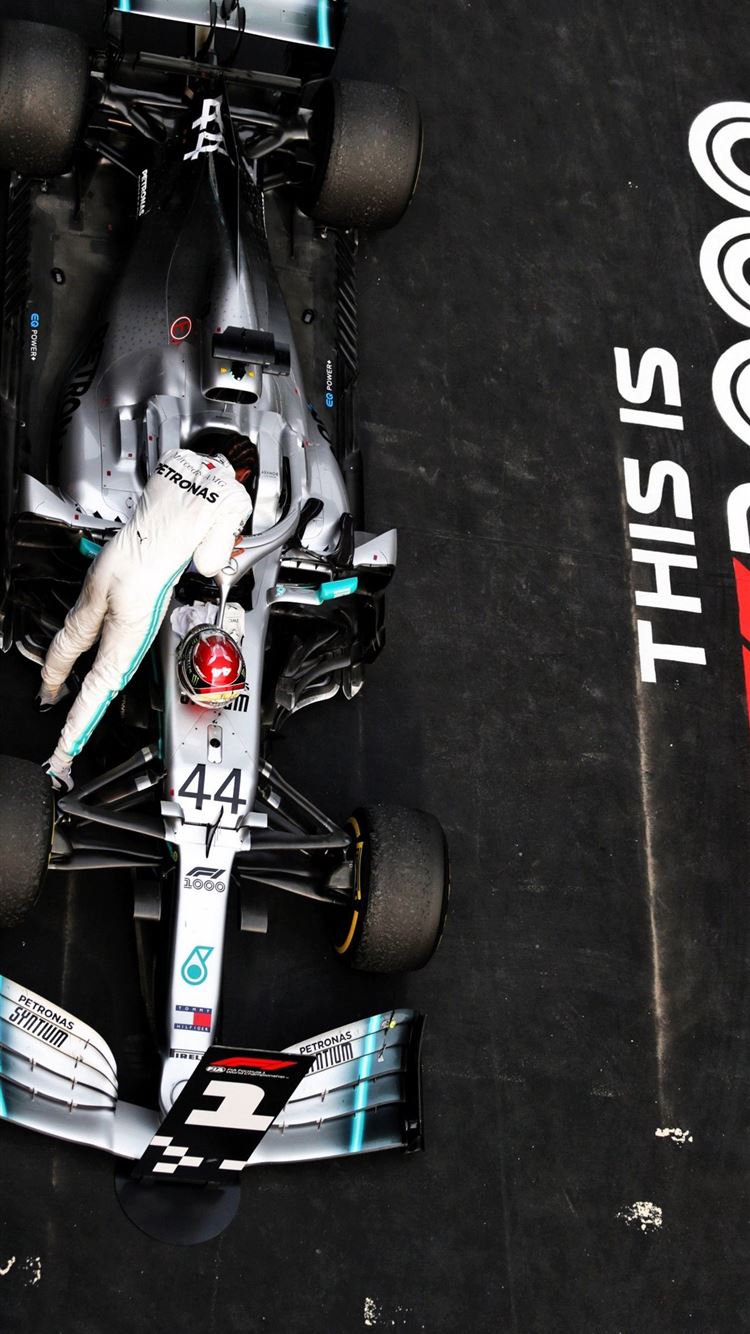 Auto F1 Mercedes Hamilton, 750x1334 Full HD Verticale, Smartphone