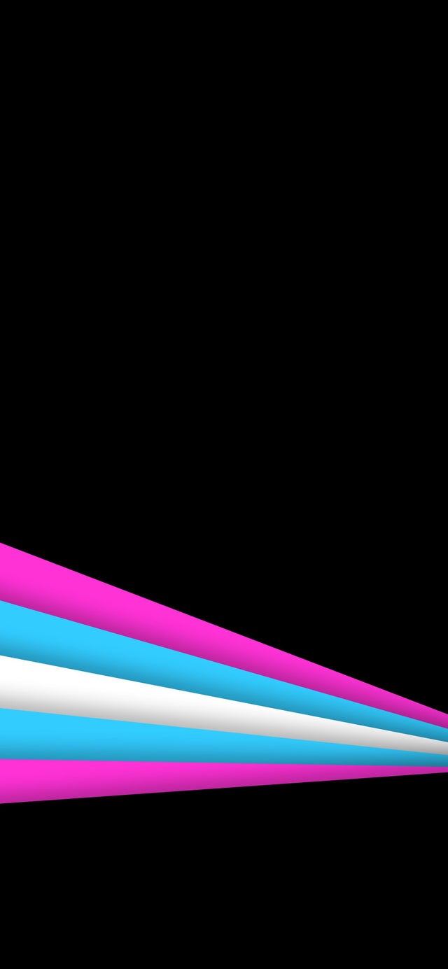 Strisce trans pride astratte, 640x1385 Verticale, OnePlus