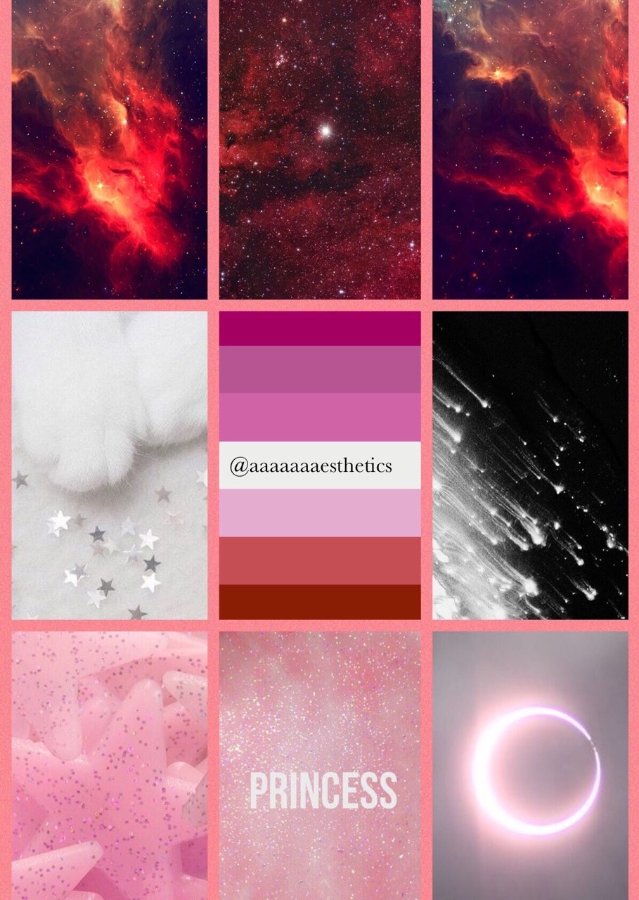 Collage estetico rosa spazio, 909x1280 Full HD Verticale, iPhone