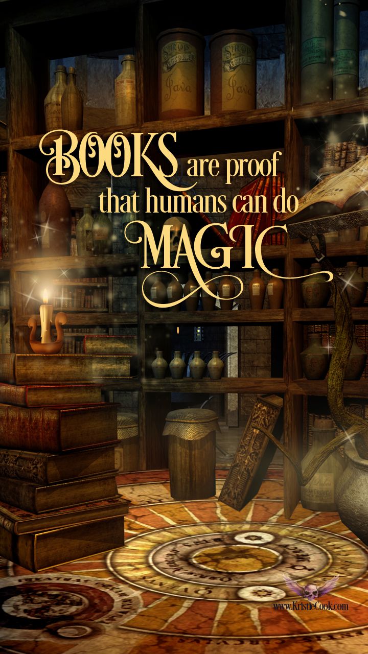 Libreria magica con pozioni, 720x1280 Verticale, Mobile