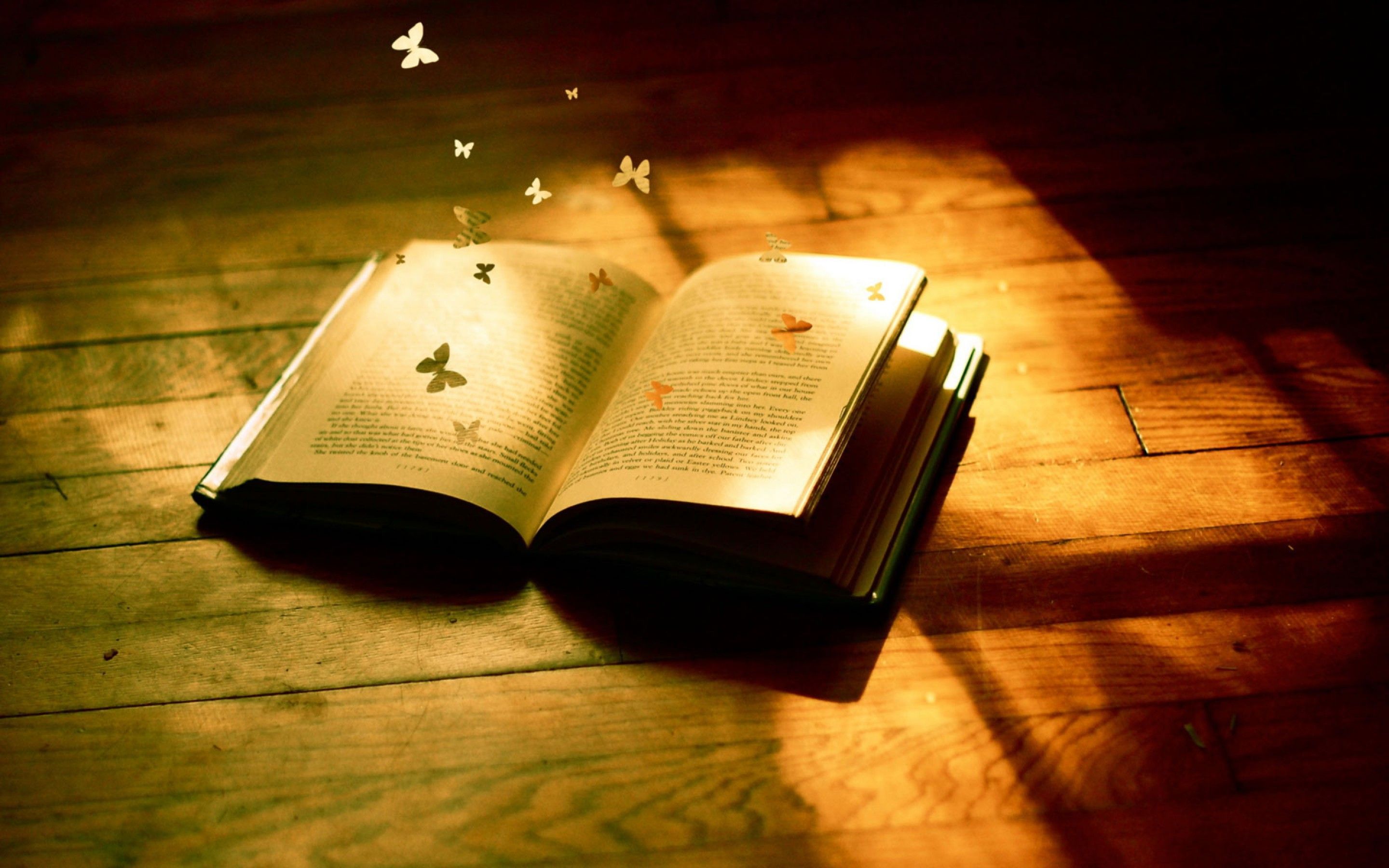 Libro aperto con farfalle, 2880x1800 WQXGA, MacBook Pro