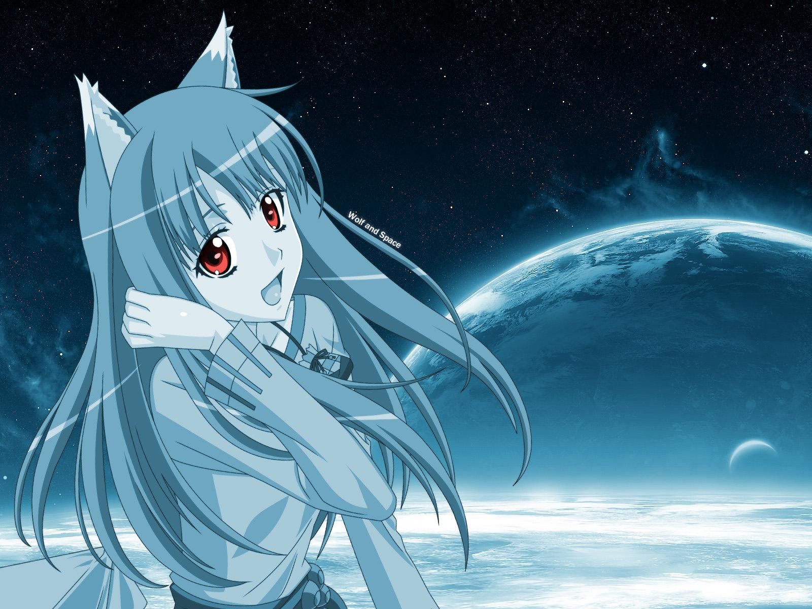 Ragazza anime con orecchie da lupo, 1600x1200 900p, Laptop