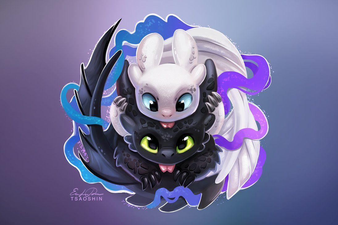 Light Fury e Sdentato, 1095x730 HD, Desktop