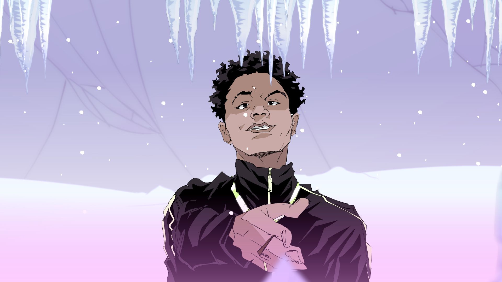 Lil Baby cartone animato inverno, 1920x1080 Full HD 1080p, Desktop