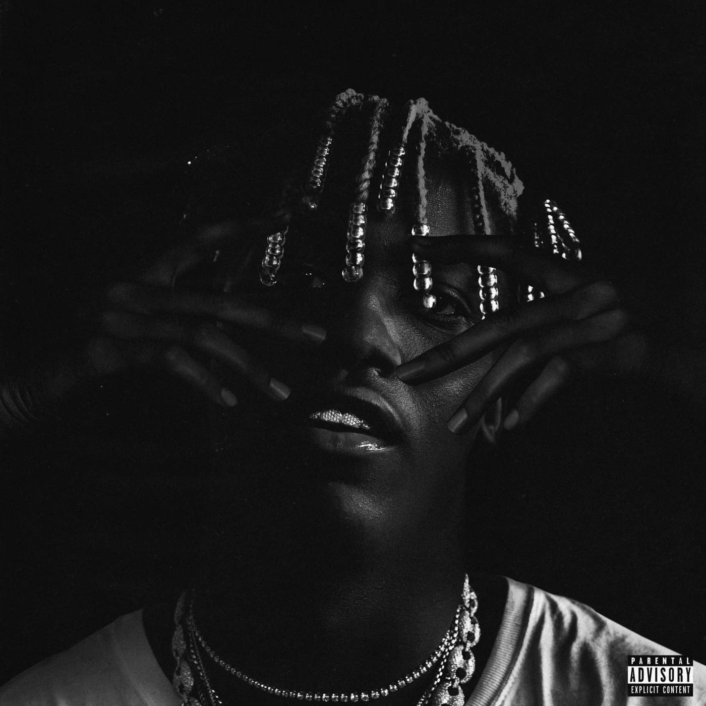 Lil Yachty ritratto bianco e nero, 1400x1400 720p, PC