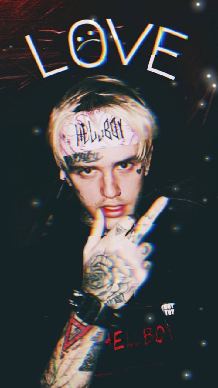 Lil Peep ritratto tatuaggi, 718x1280 Full HD Verticale, iPhone Pro Max