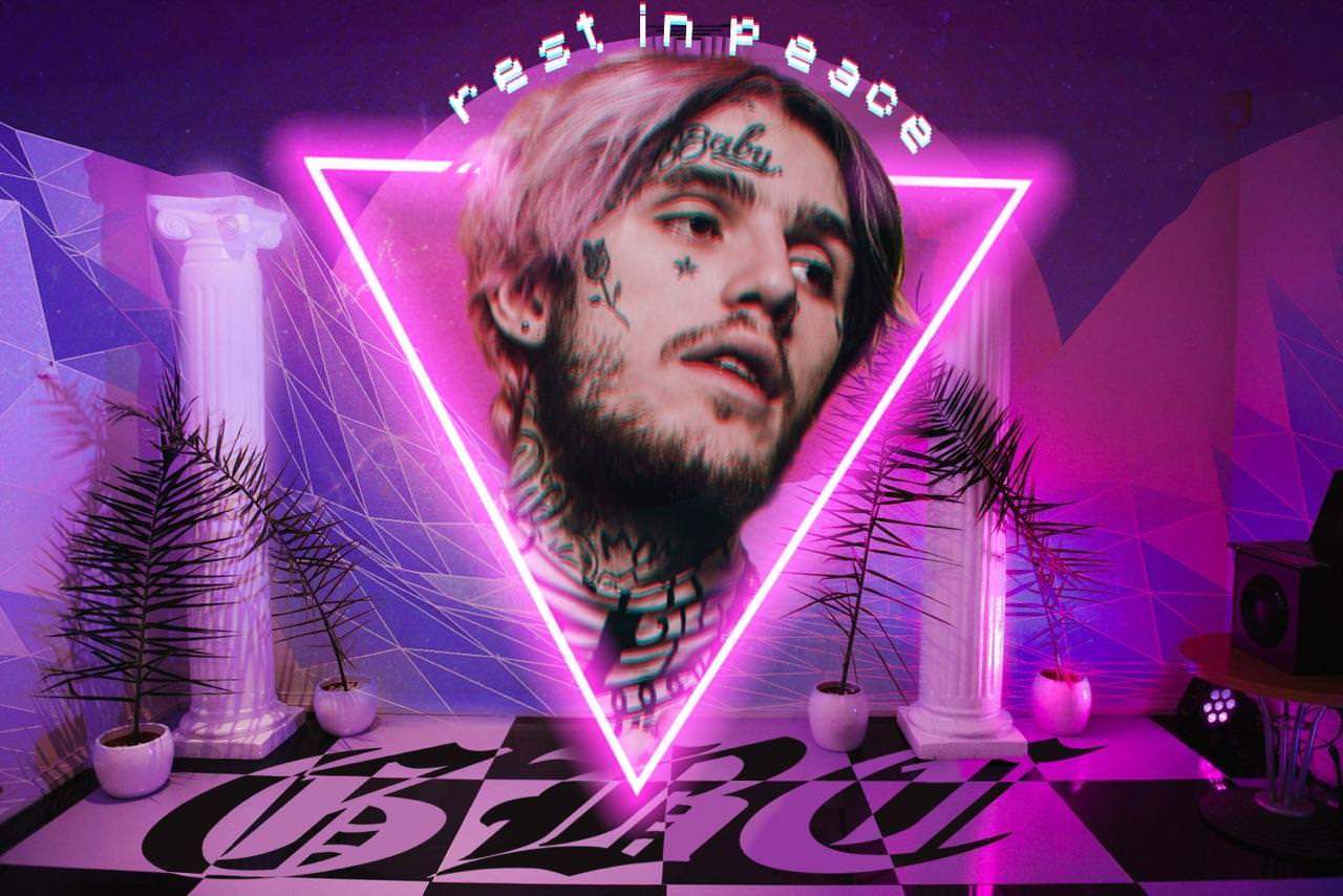 Lil Peep neon rest in peace, 1280x854 720p, Laptop