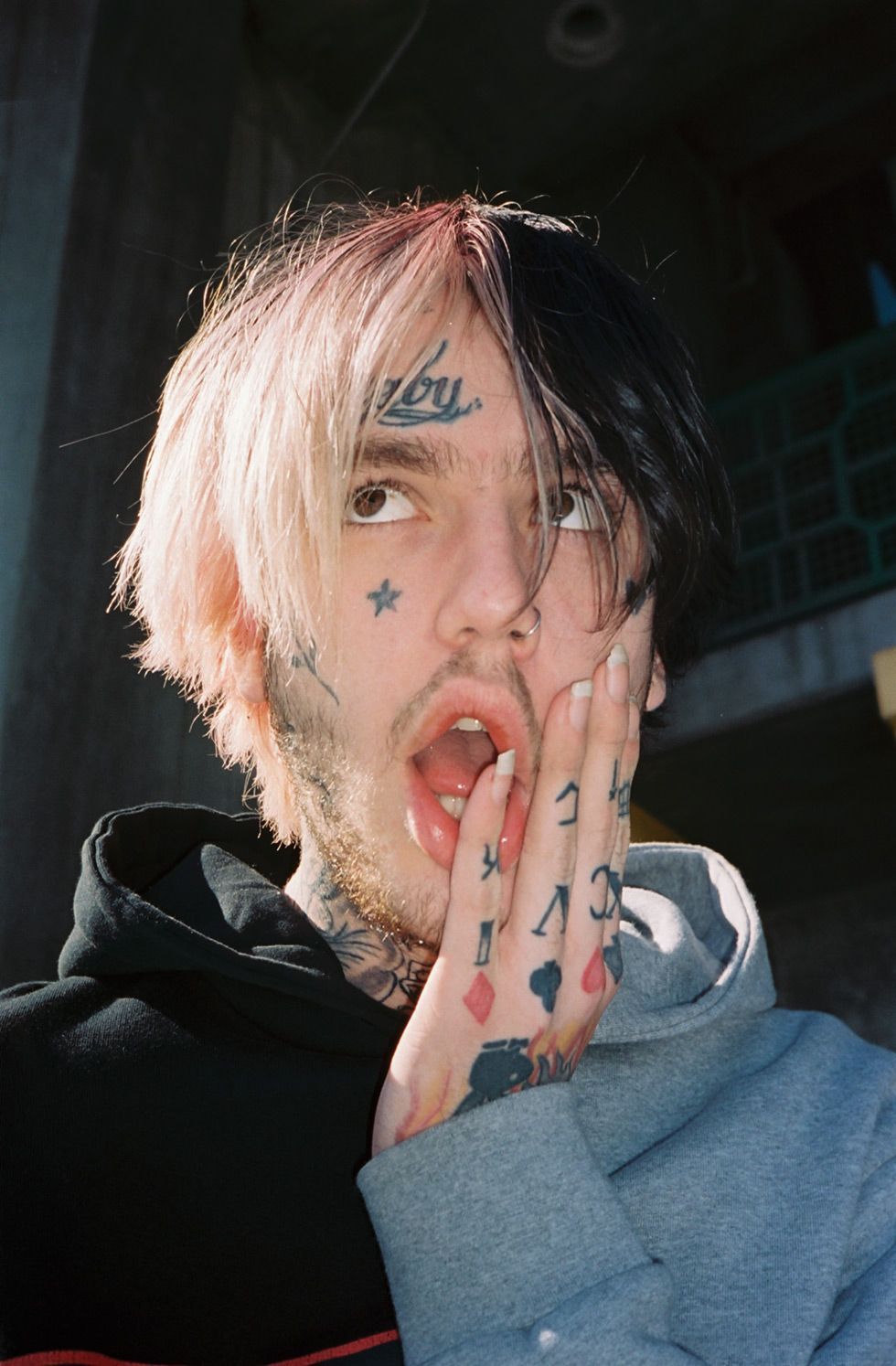 Lil Peep tatuaggi sul viso, 980x1494 Full HD Verticale, iPhone Pro