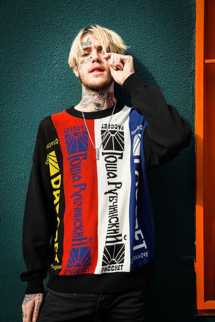 Lil Peep maglione colorato, 736x1104 Verticale, iPhone Air