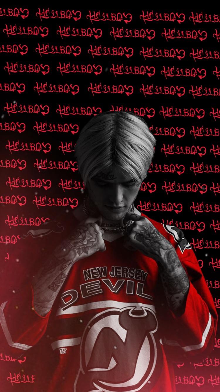 Lil Peep maglia New Jersey Devils, 750x1334 Verticale, iPhone Air