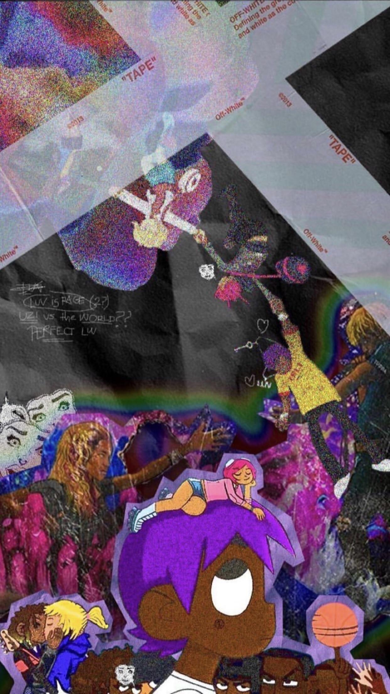 Lil Uzi Vert cover art, 1242x2208 Full HD Verticale, iPhone