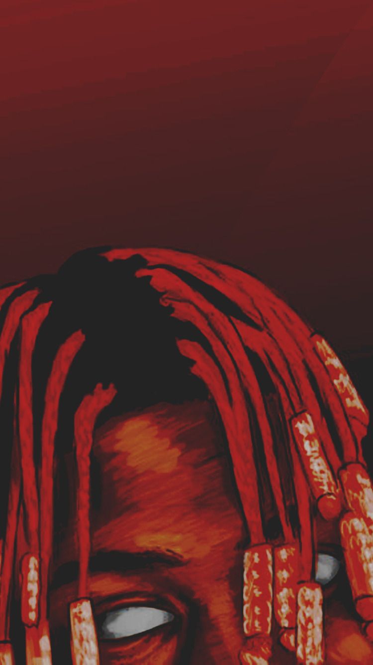 Lil Yachty dreadlocks rosso, 750x1334 Full HD Verticale, iPhone