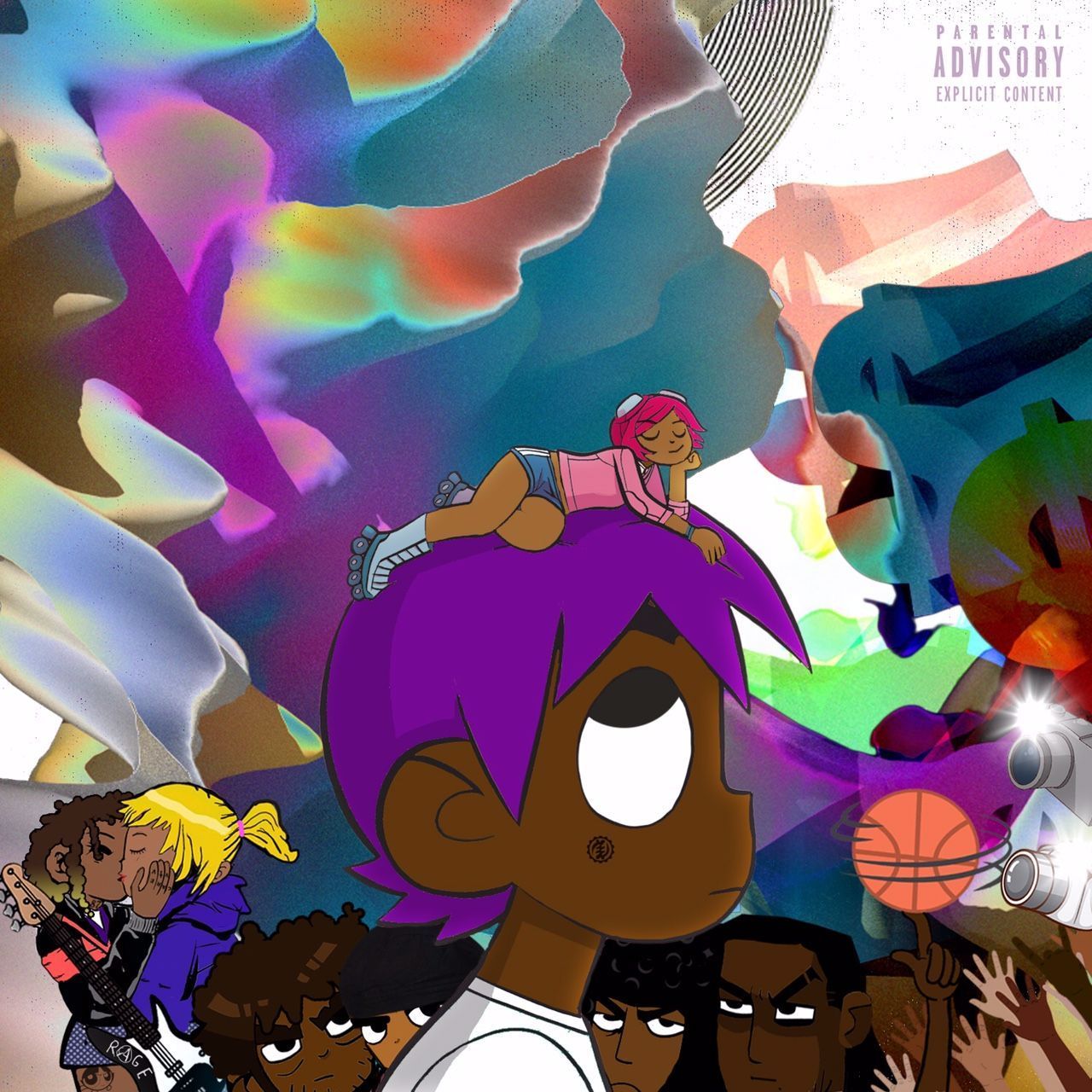 Cover Lil Uzi Vert disegnata, 1280x1280 720p, PC