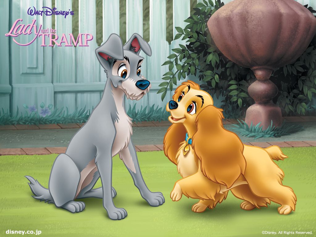 Lilli e il Vagabondo Disney, classici d'animazione, 1024x768 HD, Desktop