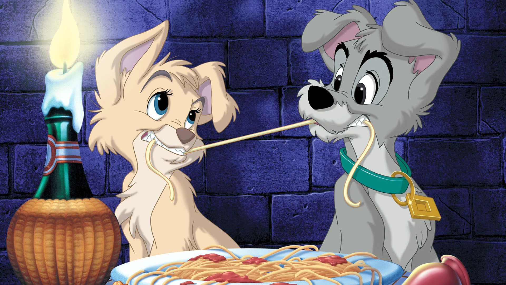 Lilli e il Vagabondo spaghetti, 1920x1080 1080p, PC Desktop