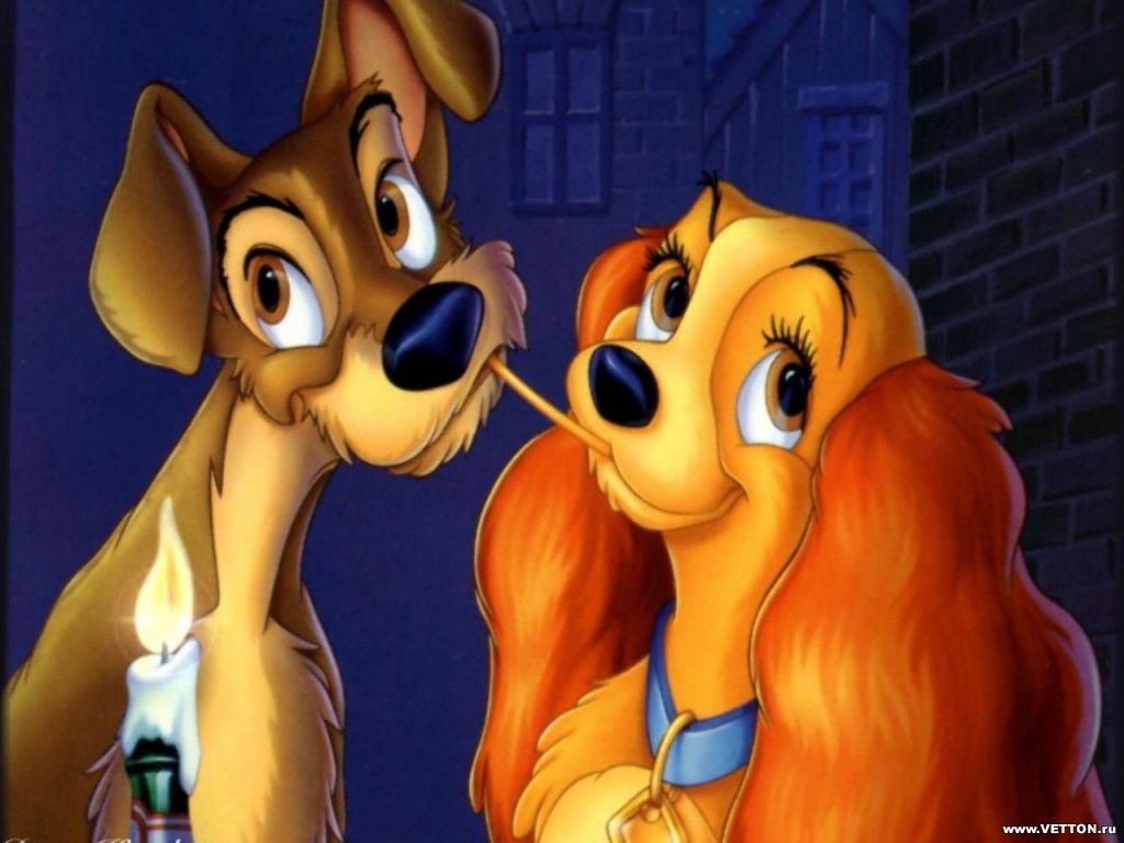 Lilli e il Vagabondo, cani Disney, 1024x768 HD, Desktop
