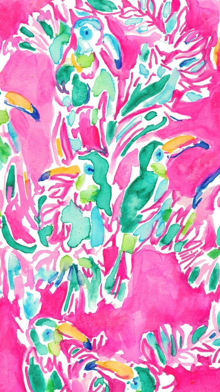 Tucani tropicali sfondo rosa, 736x1309 Verticale, Mobile