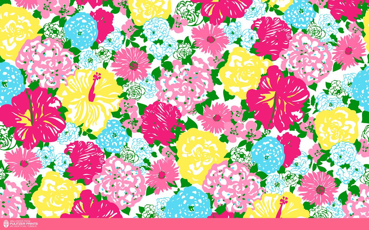 Fiori tropicali colorati pattern, 1280x800 HD, ROG Asus Laptop