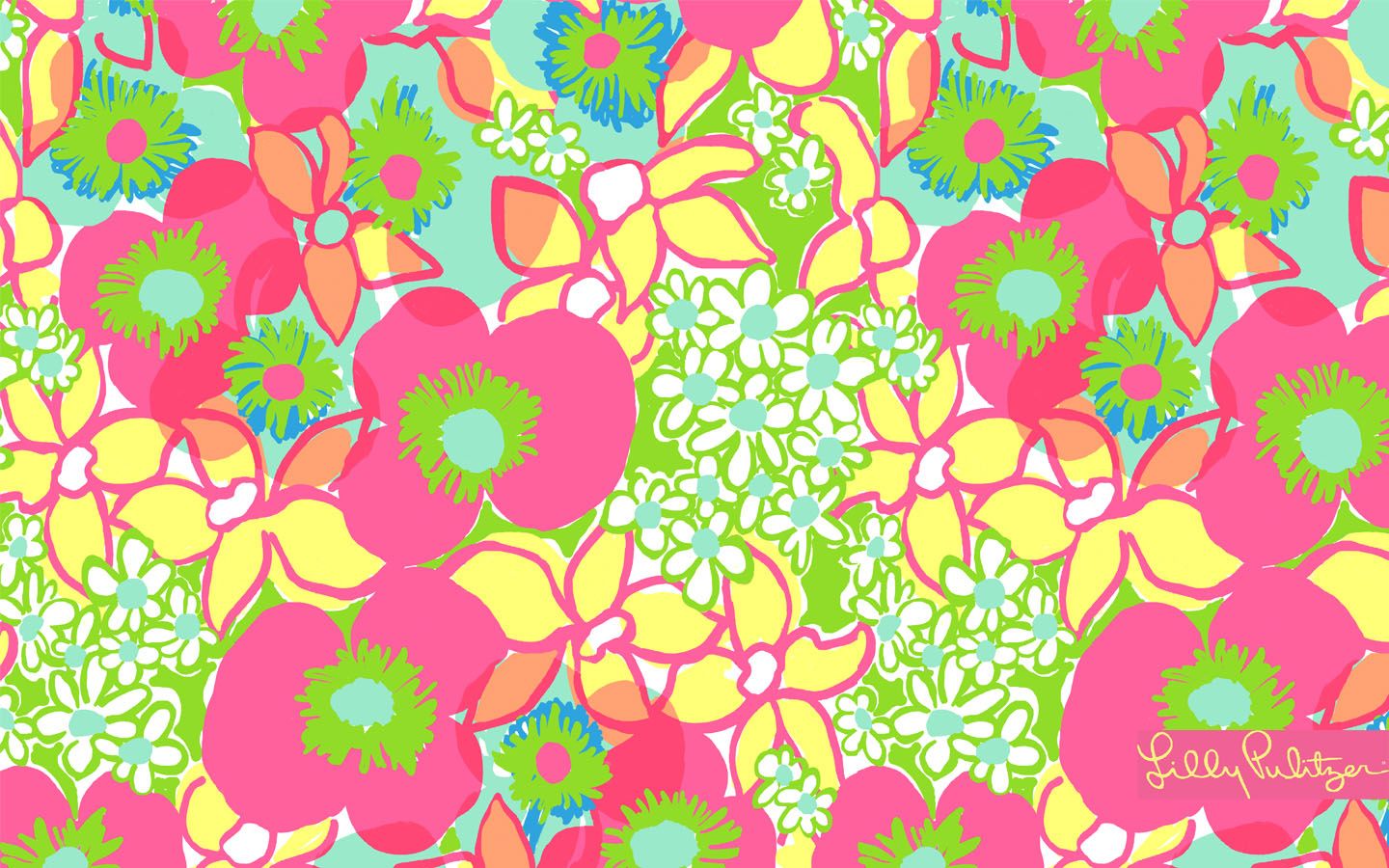 Fiori tropicali rosa e verde, 1440x900 HD, Desktop