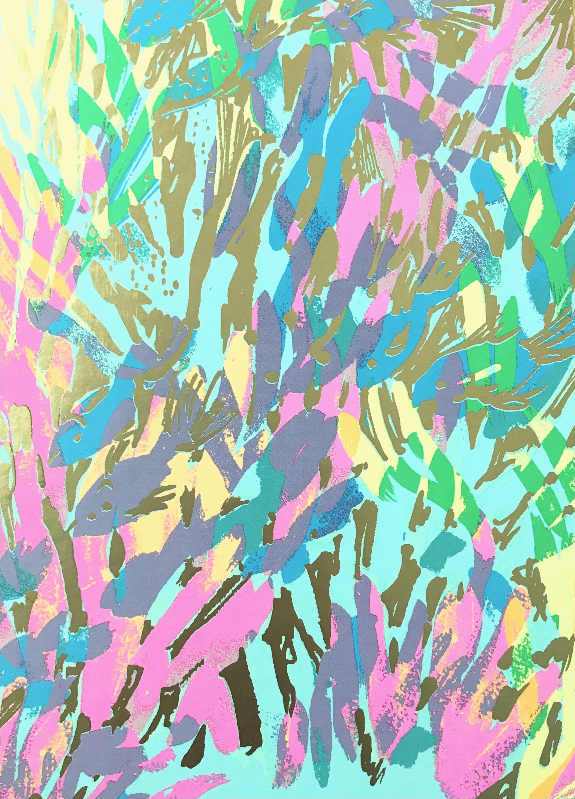 pattern astratto tropicale colorato, 2433x3382 Full HD Verticale, Smartphone
