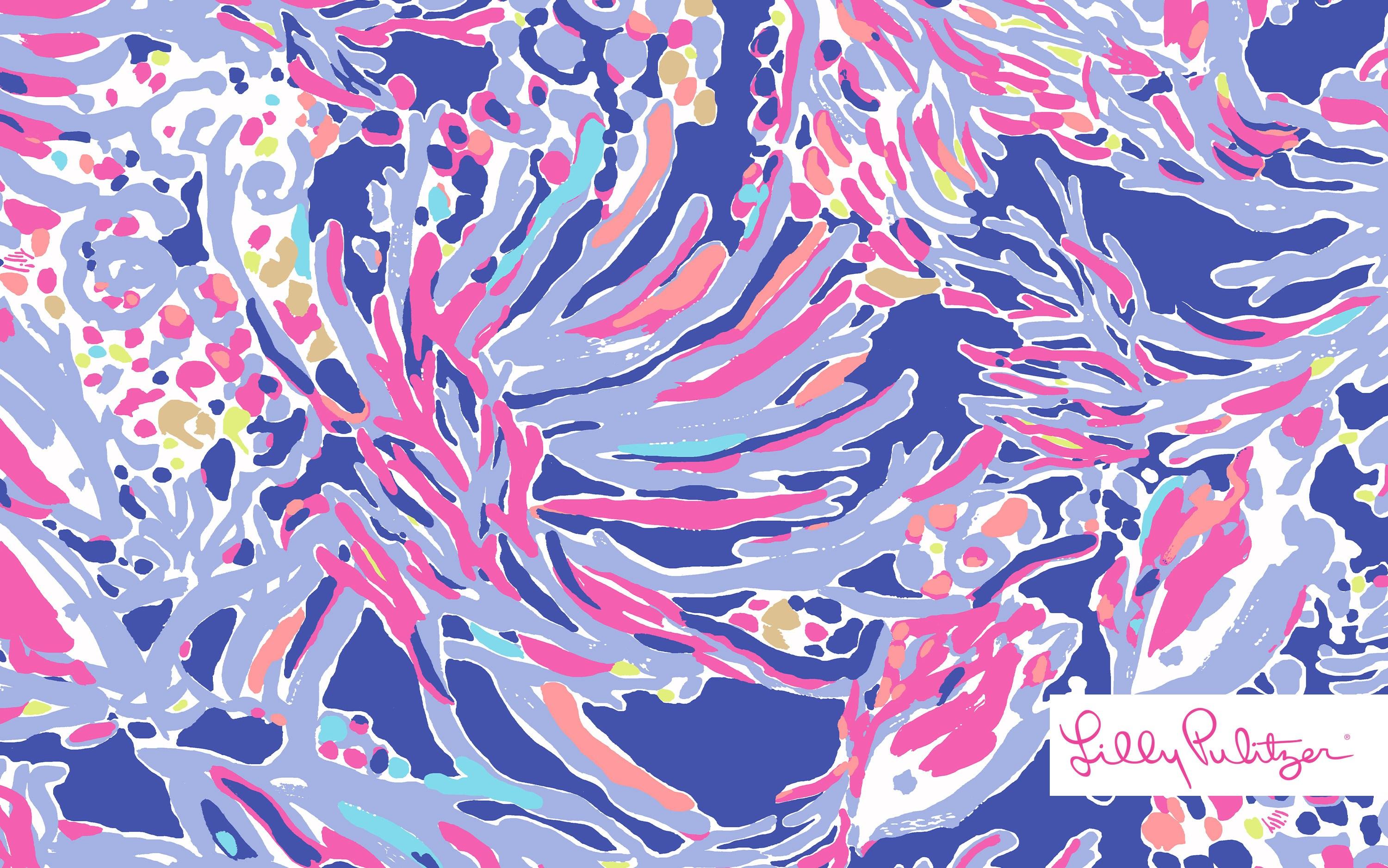 Motivo floreale astratto Lilly Pulitzer, 3000x1876 2K+, Monitor Gaming
