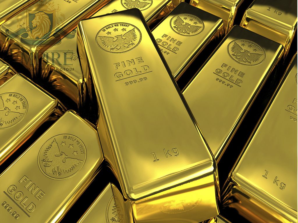 Lingotti d'oro impilati, 1920x1080 Full HD 1080p, Desktop