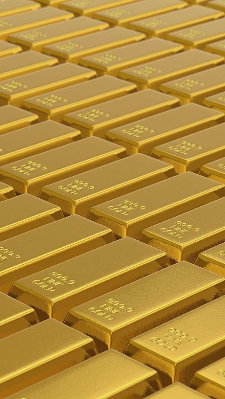 Cristalli oro frattura geometrica, 750x1334 Full HD Verticale, iPhone Plus