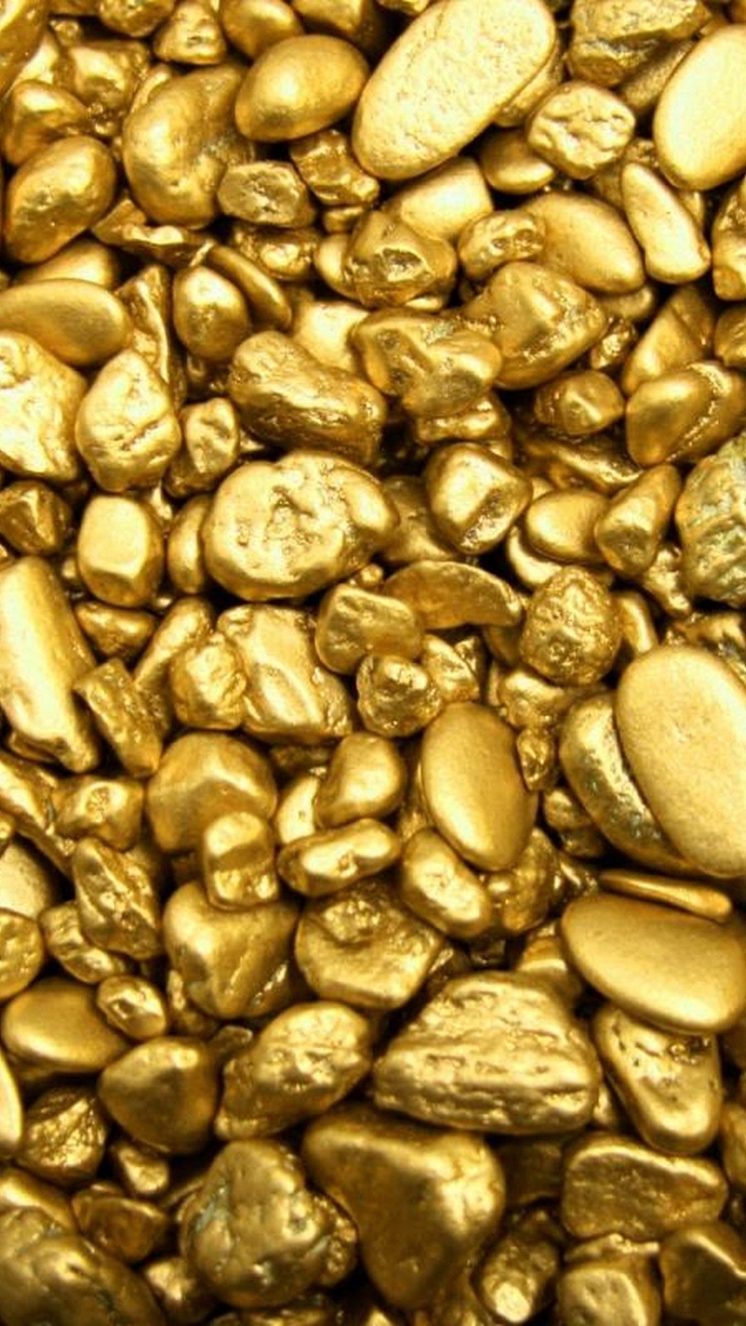 Pepite d'oro dorate, 1080x1920 Full HD Verticale, iPhone Plus