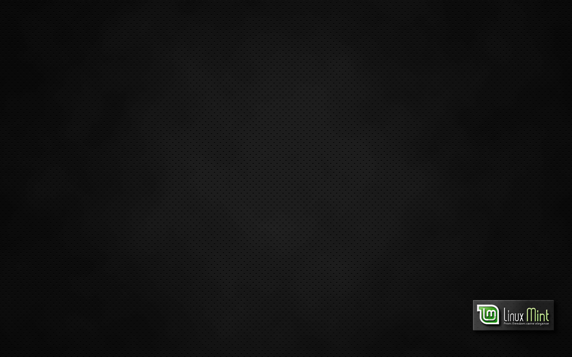 Sfondo scuro logo Linux Mint, 1920x1200 WUXGA, iMac