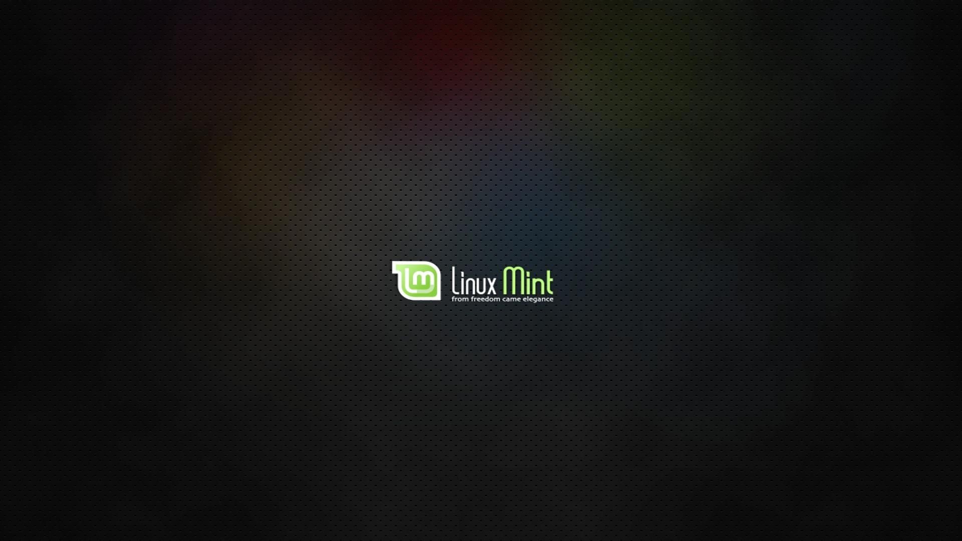 Logo Linux Mint sfondo scuro, 1920x1080 1080p, Desktop
