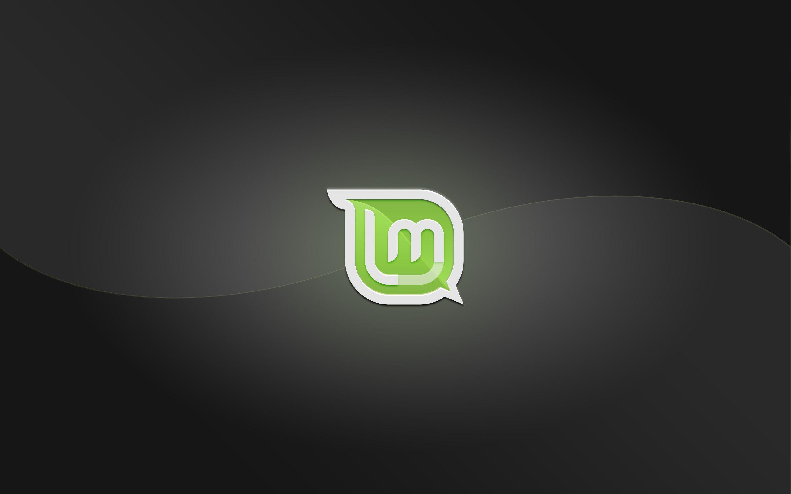 Logo Linux Mint scuro, Cinnamon, 2560x1600 WQXGA, Laptop