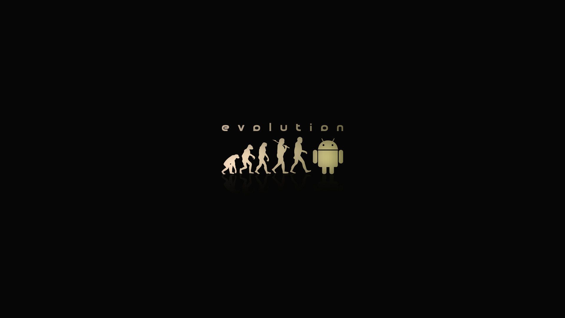 Evoluzione uomo scimmia Android, 1920x1080 1080p, PC
