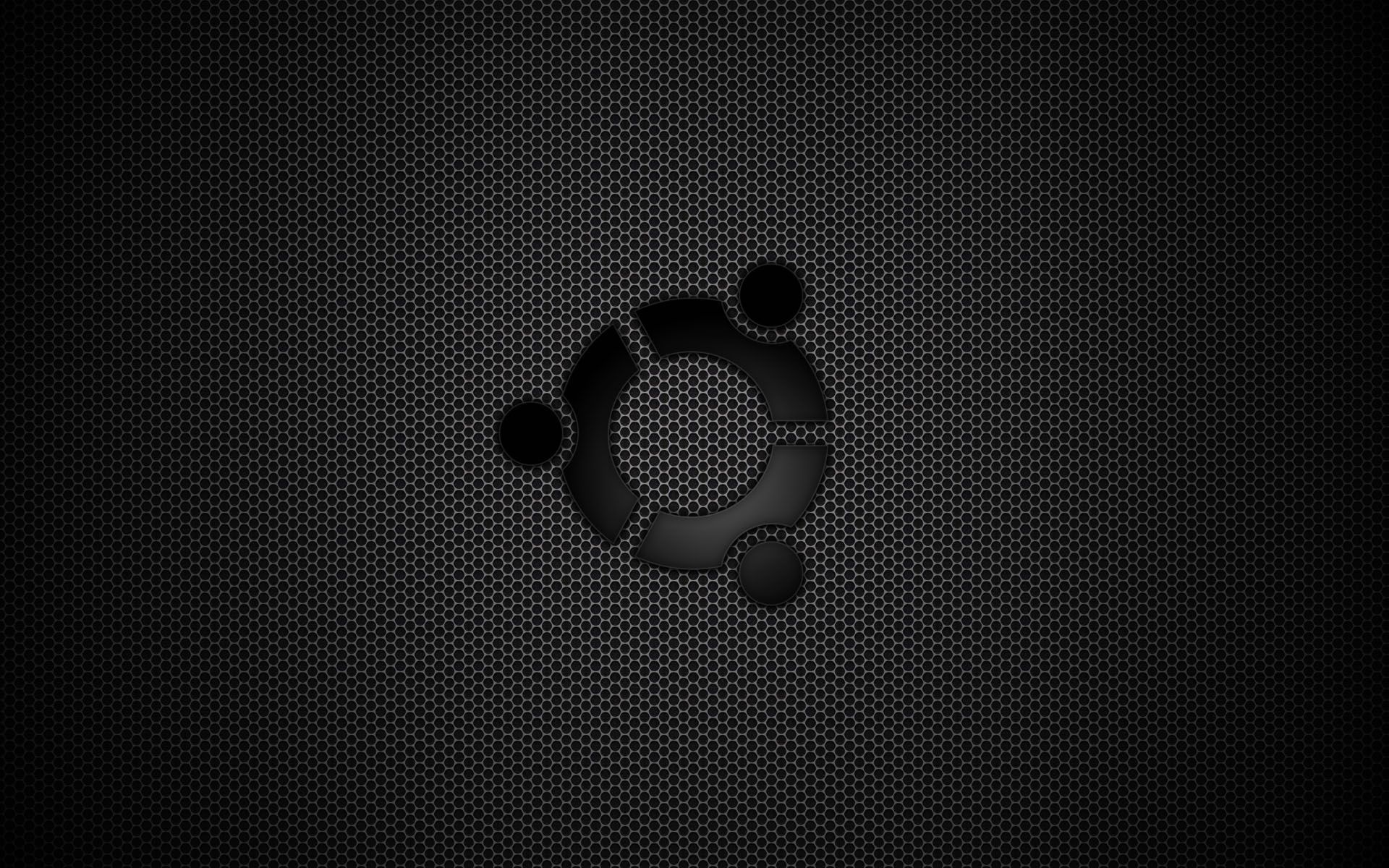 Logo Ubuntu scuro texture, 1920x1200 WUXGA, PC Desktop
