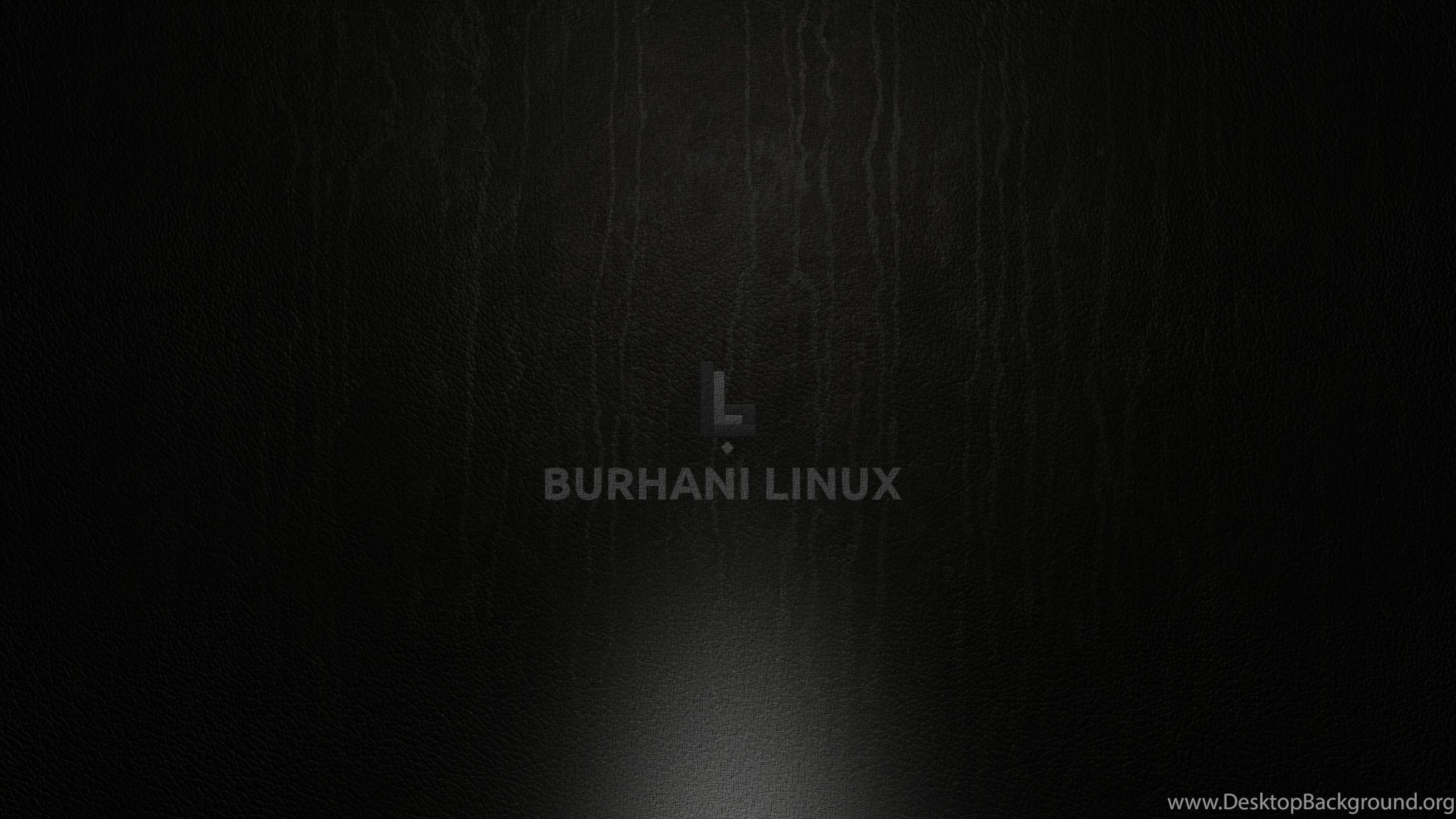 Logo Burhani Linux scuro, 2560x1440 2K QHD, Monitor Gaming